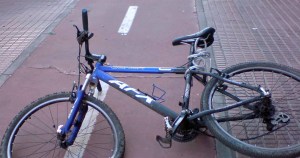 Bici robada en plaza del cordon, Burgos